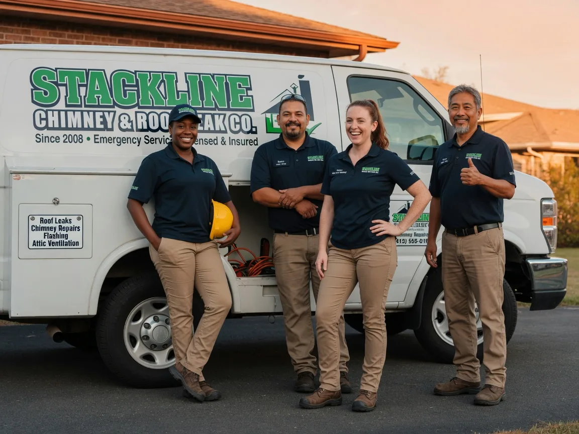Chimney flashing repair company in Scheller, IL